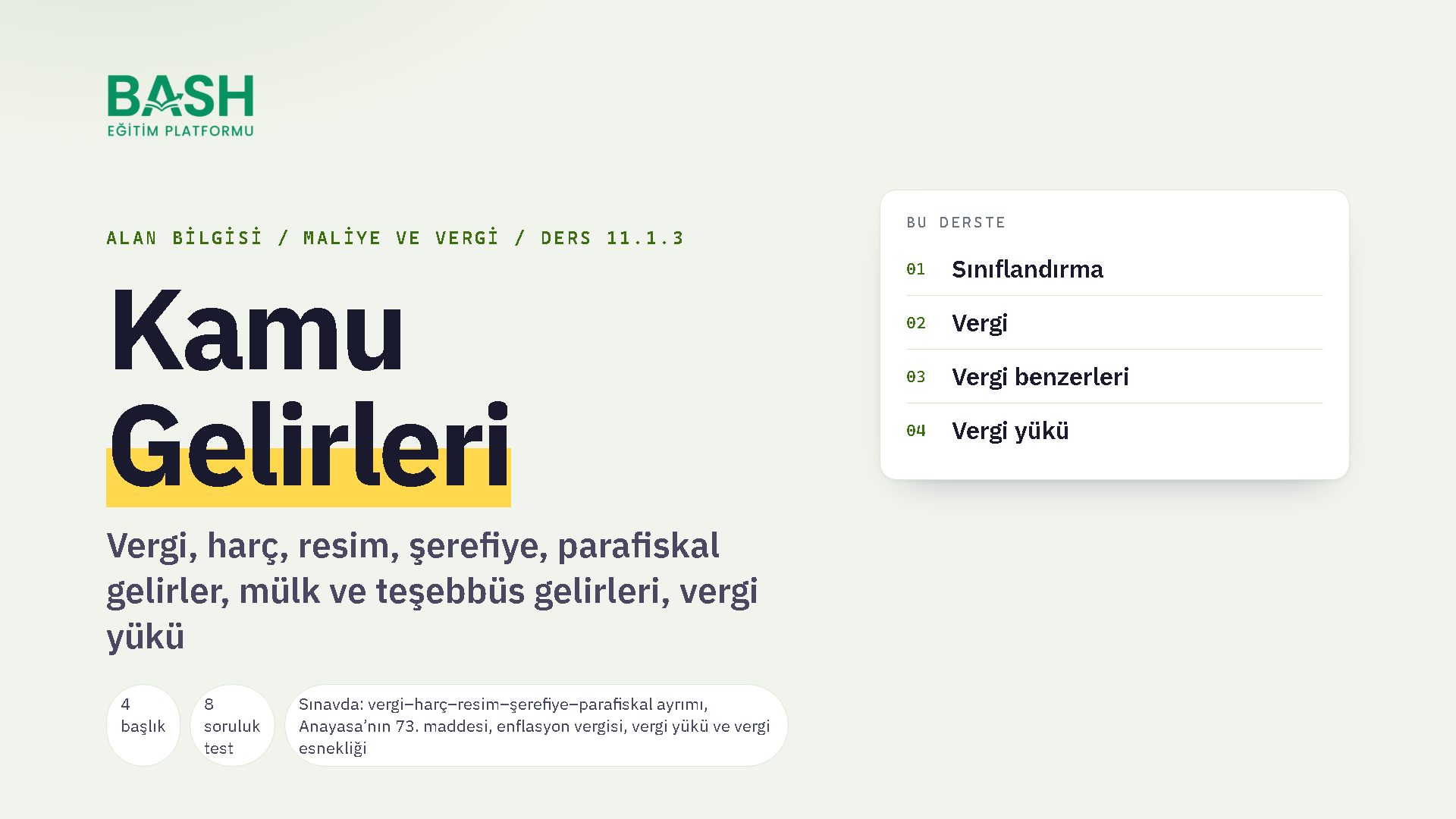 Kamu Gelirleri ders videosu kapağı