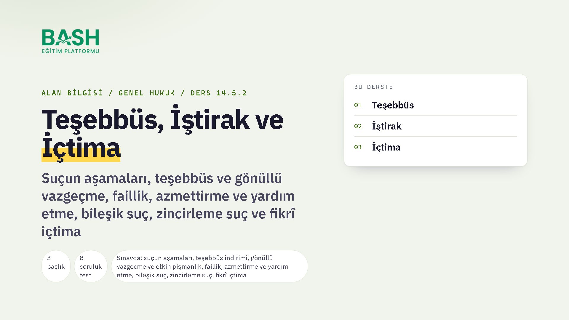 Teşebbüs, İştirak ve İçtima ders videosu kapağı